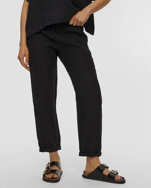 Spodnie Lniane Damskie Deha