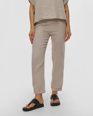 Spodnie Lniane Damskie Deha