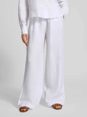 Spodnie lniane o kroju loose fit z mieszanka lyocellu i lnu model 'TAVATI2_TI' Boss