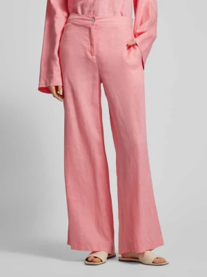 Spodnie lniane w jednolitym kolorze (The Mercer) N.Y.