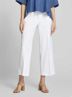 Spodnie lniane w kant model ‘CALIFORNIA’ CAMBIO