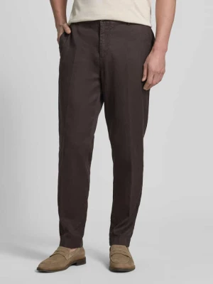 Spodnie lniane z francuskimi wpuszczanymi kieszeniami model 'River' JOOP! Collection