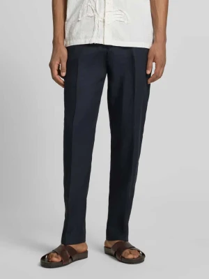 Spodnie lniane z kieszeniami z tyłu Christian Berg Men