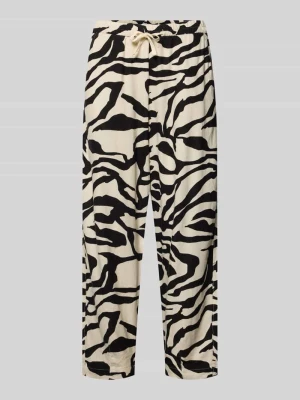 Spodnie lniane z wpuszczanymi kieszeniami model 'LINNO' Ichi