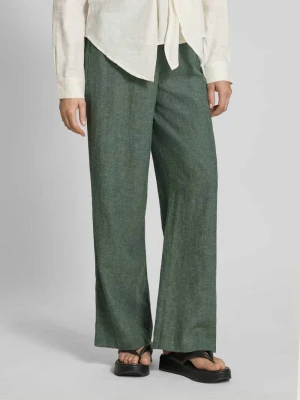 Spodnie lniane z wpuszczanymi kieszeniami model 'Pennie Ginia' MSCH Copenhagen