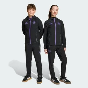 Spodnie Manchester United Tiro 25 Competition Vis Tech Travel Kids Adidas