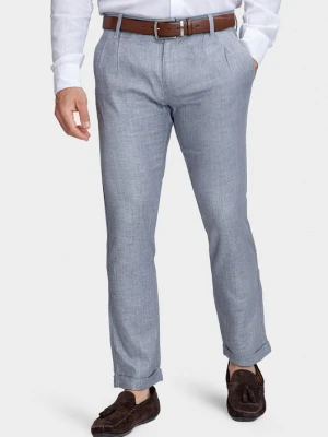 Spodnie MANUEL regular 01016C69GRA Giacomo Conti