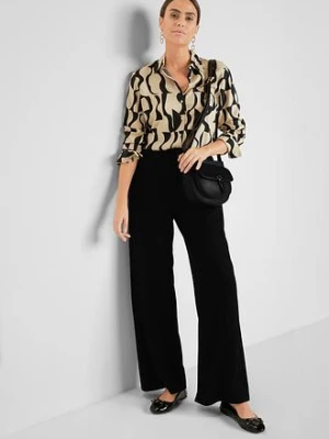 Spodnie Marlena z dżerseju bonprix