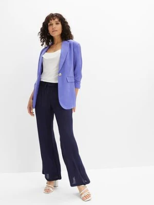 Spodnie Marlena z lejącej wiskozy bonprix