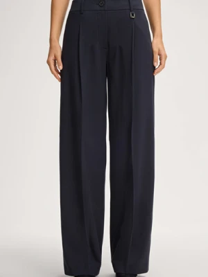 Spodnie marlenki Paris w kolorze granatowym Joop
