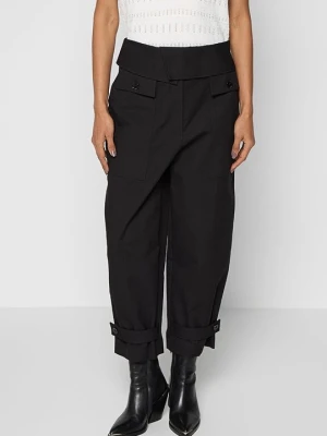 Spodnie materiałowe 3.1 phillip lim czarny