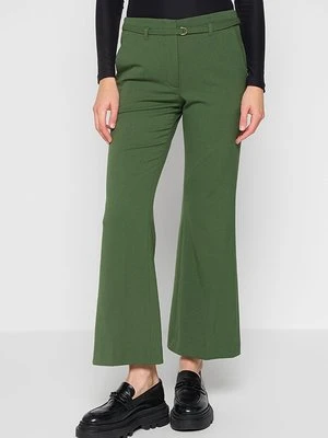 Spodnie materiałowe Abercrombie & Fitch