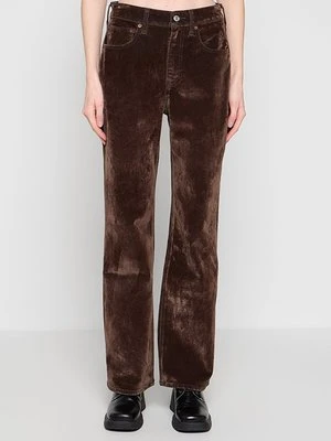 Spodnie materiałowe Abercrombie & Fitch