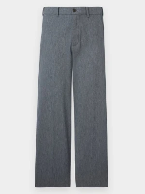 Spodnie materiałowe Abercrombie & Fitch szary