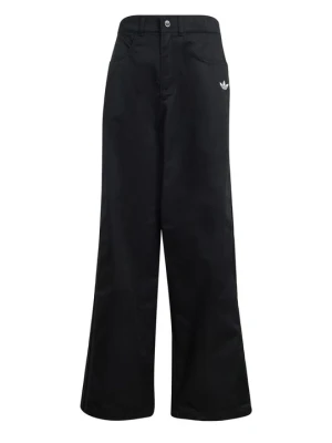 Spodnie materiałowe adidas Originals czarny