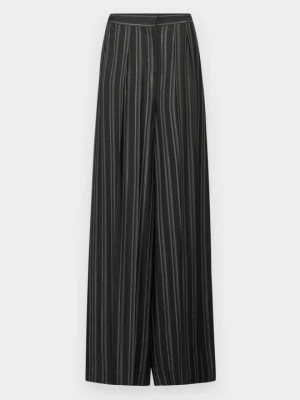 Spodnie materiałowe Alberta Ferretti szary