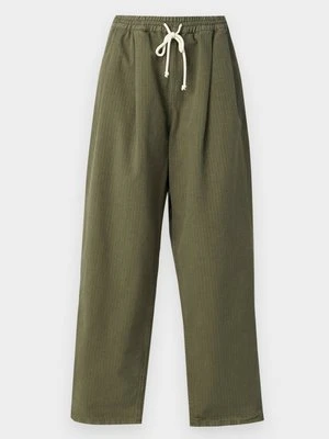 Spodnie materiałowe American Vintage khaki