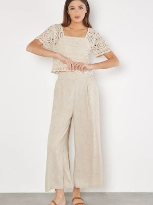 Spodnie materiałowe Apricot