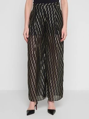 Spodnie materiałowe Armani Exchange czarny