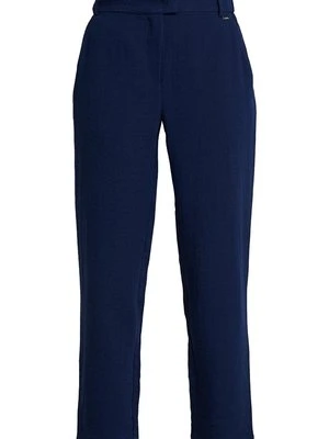 Spodnie materiałowe Armani Exchange granatowy