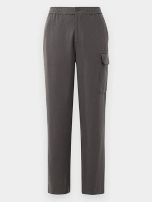 Spodnie materiałowe Armani Exchange ciemnoszary