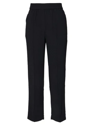 Spodnie materiałowe Armani Exchange czarny melanż