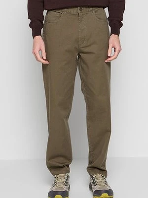 Spodnie materiałowe Barbour khaki