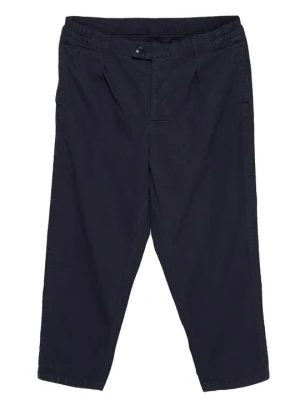 Spodnie materiałowe Barbour szafirowy