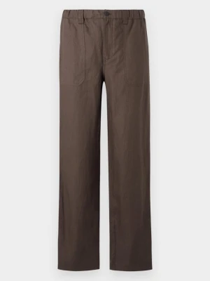 Spodnie materiałowe Belstaff oliwkowy