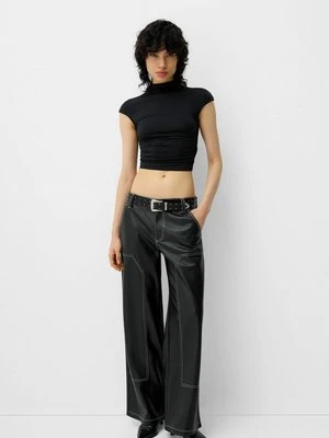 Spodnie materiałowe Bershka