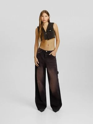 Spodnie materiałowe Bershka