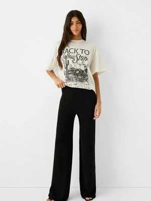 Spodnie materiałowe Bershka