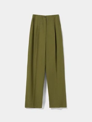 Spodnie materiałowe Bershka