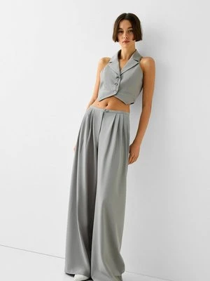 Spodnie materiałowe Bershka