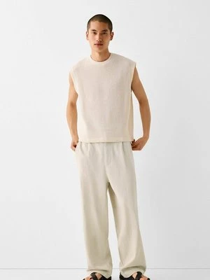 Spodnie materiałowe Bershka