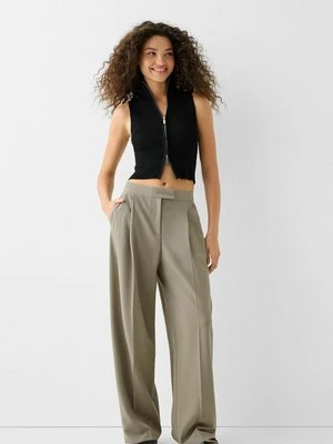 Spodnie materiałowe Bershka