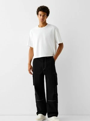 Spodnie materiałowe Bershka