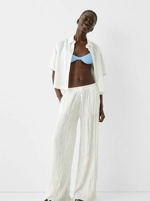 Spodnie materiałowe Bershka