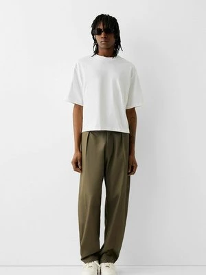 Spodnie materiałowe Bershka