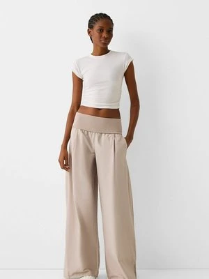 Spodnie materiałowe Bershka