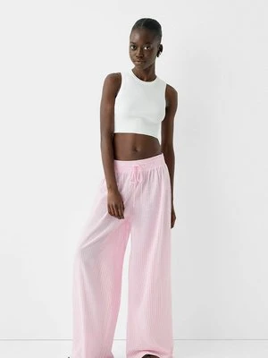 Spodnie materiałowe Bershka