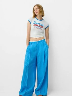 Spodnie materiałowe Bershka