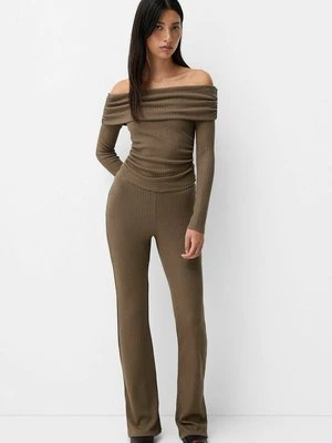 Spodnie materiałowe Bershka