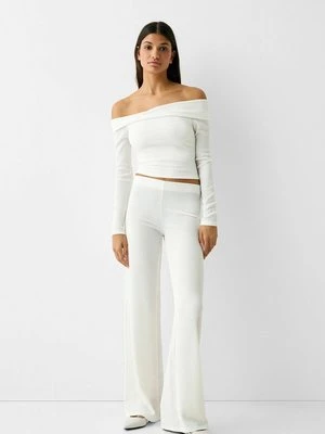 Spodnie materiałowe Bershka