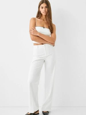 Spodnie materiałowe Bershka