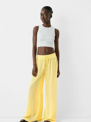 Spodnie materiałowe Bershka