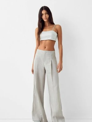 Spodnie materiałowe Bershka