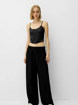 Spodnie materiałowe Bershka