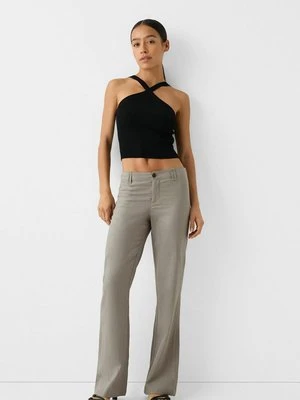 Spodnie materiałowe Bershka