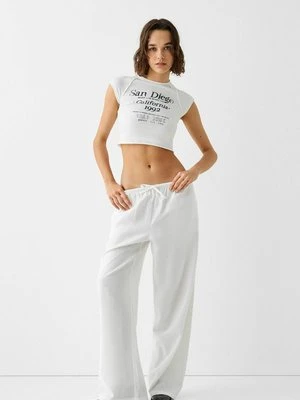 Zdjęcie produktu Spodnie materiałowe Bershka